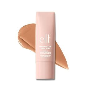 e.l.f Halo Glow Skin Tint SPF50 Moisturizer for Light Coverage 9 Medium Cool 1oz